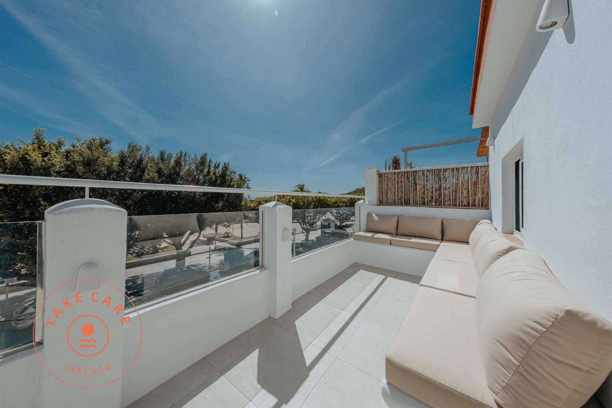 Luxury Beach House In El Palo! - Tcm Málaga Exteriör bild