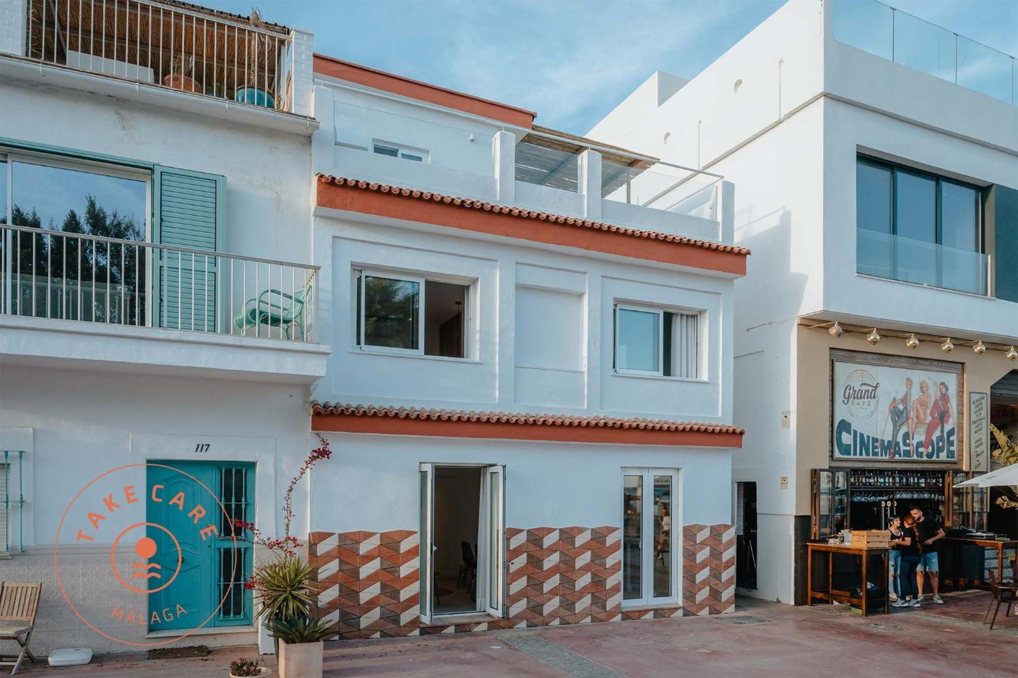 Luxury Beach House In El Palo! - Tcm Málaga Exteriör bild