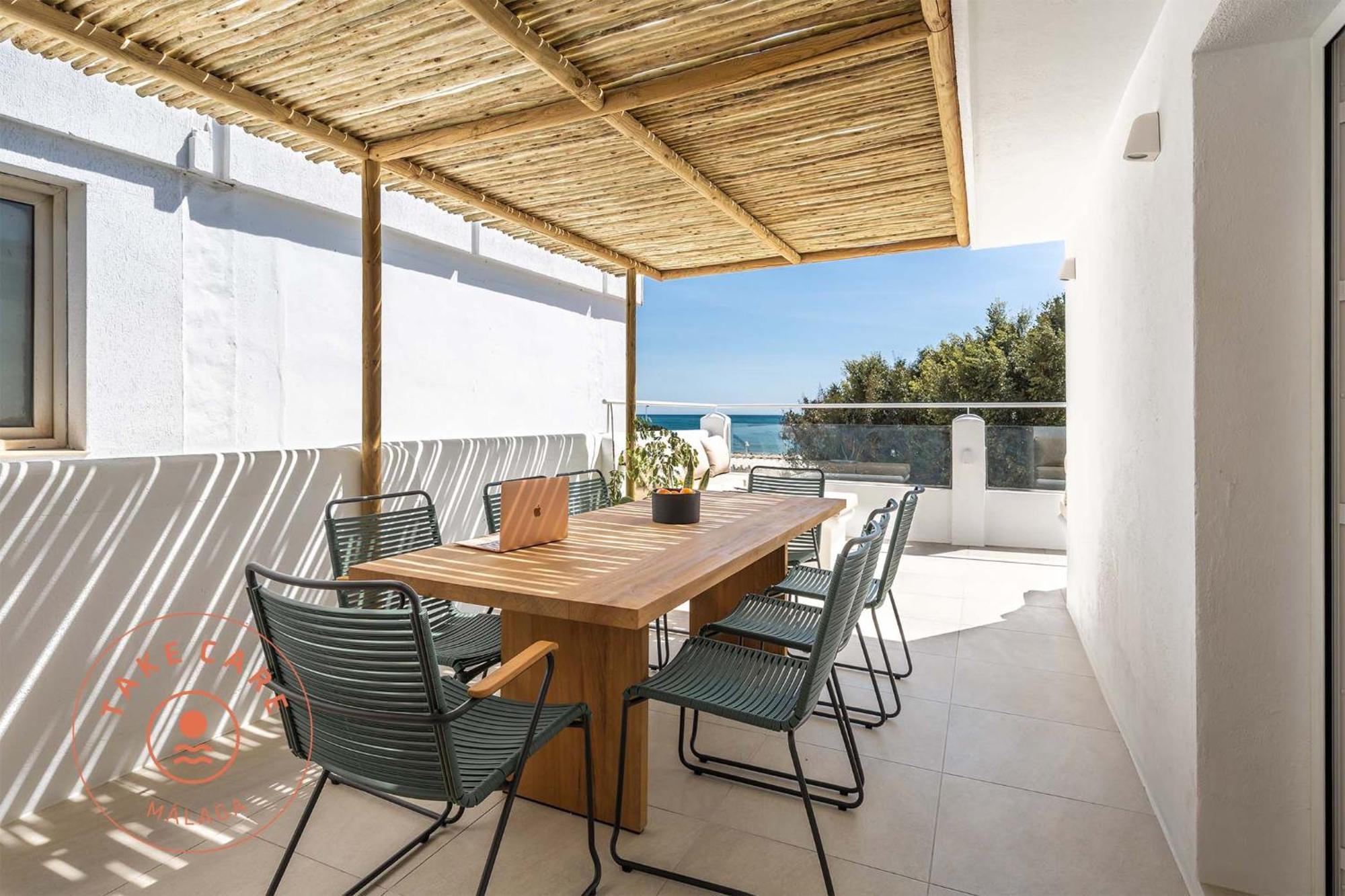 Luxury Beach House In El Palo! - Tcm Málaga Exteriör bild