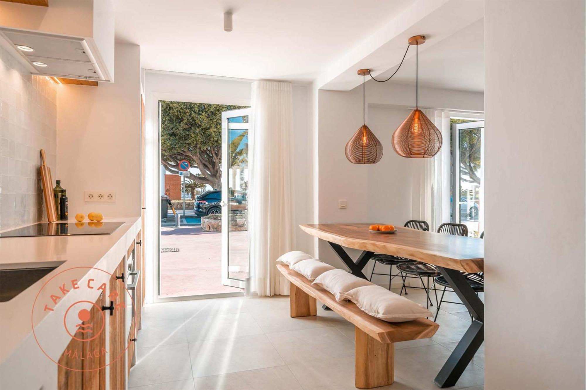 Luxury Beach House In El Palo! - Tcm Málaga Exteriör bild