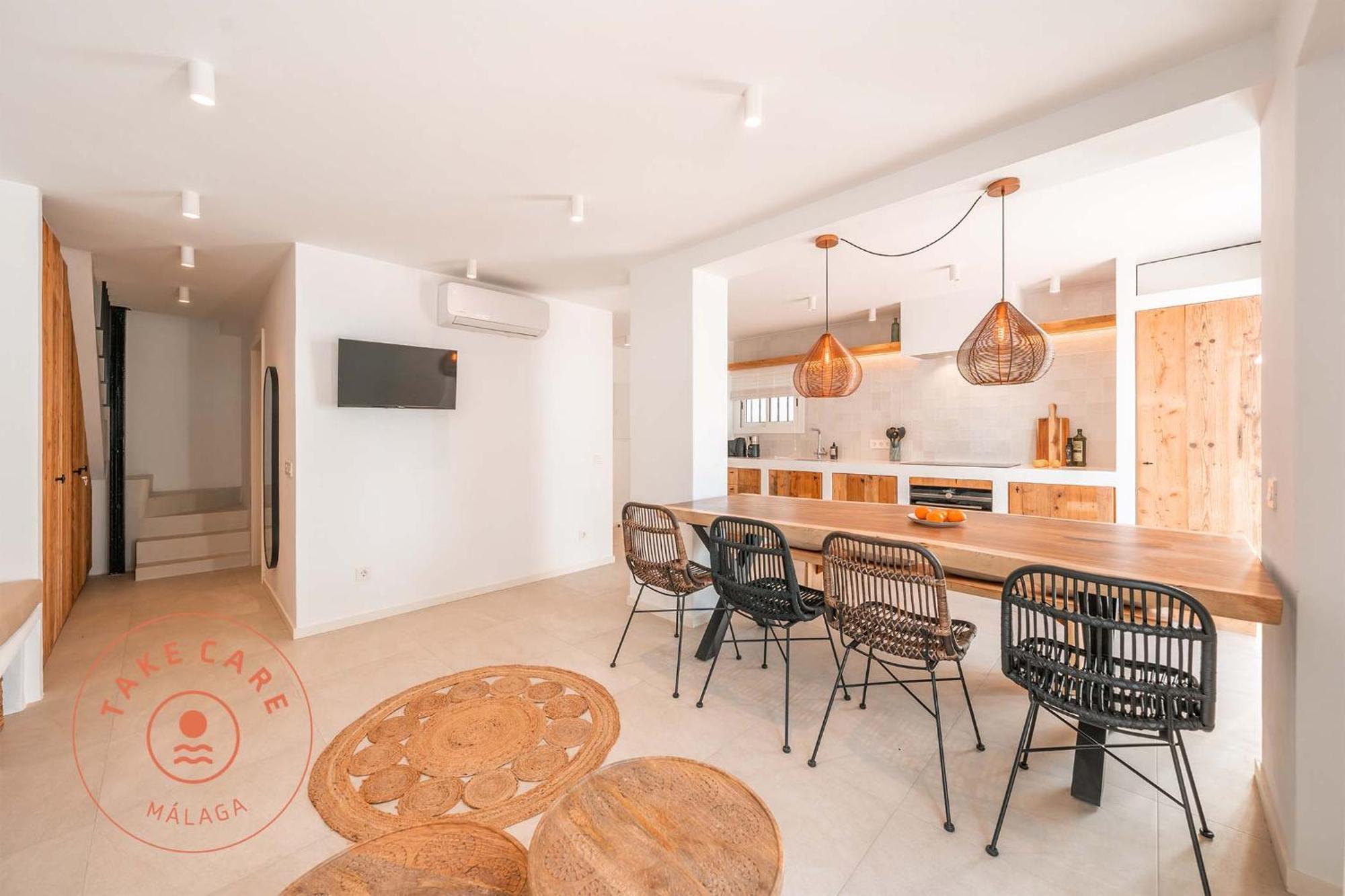 Luxury Beach House In El Palo! - Tcm Málaga Exteriör bild
